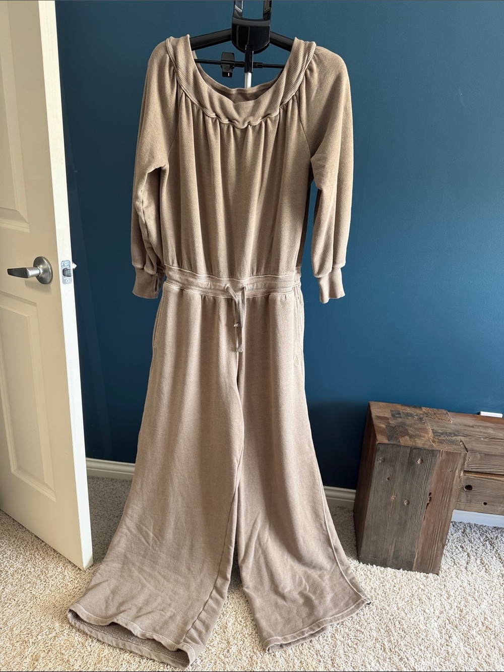 Beige/brown Wide-Leg Women’s Jumpsuit Dress